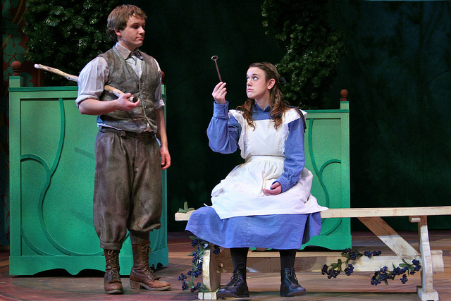 a scene from the bit production The Secret Garden